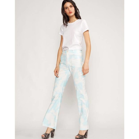 Cynthia Rowley James Tie Dye Flares - Picture 1 of 7